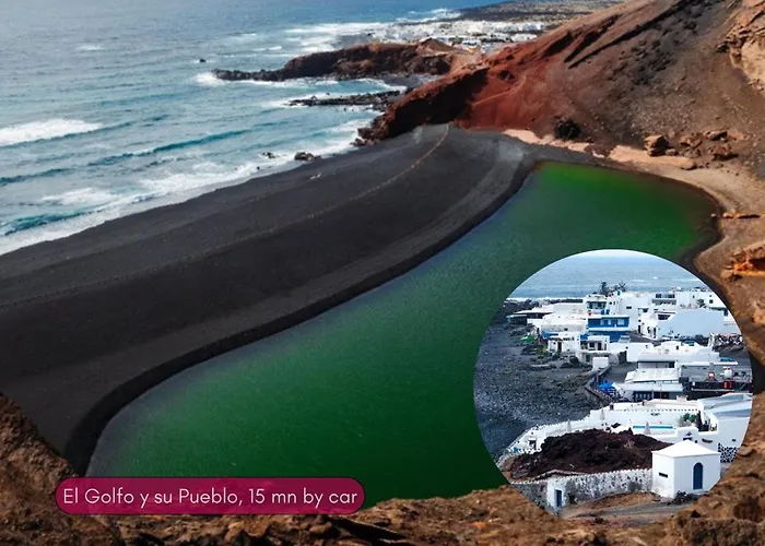 Spacious Private Up To 16 - Authentic - Volcano, Timanfaya Park, Bodega & South Beaches - Heated Pool - Game - Charcoal Grill 雅伊萨