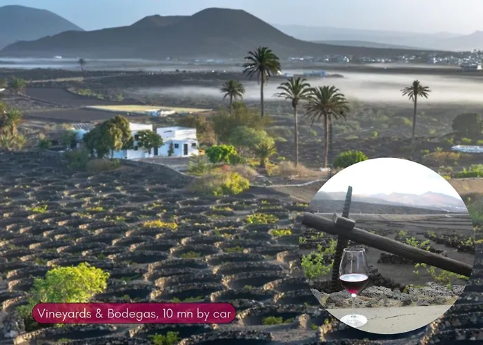 Spacious Private Up To 16 - Authentic - Volcano, Timanfaya Park, Bodega & South Beaches - Heated Pool - Game - Charcoal Grill 야이자