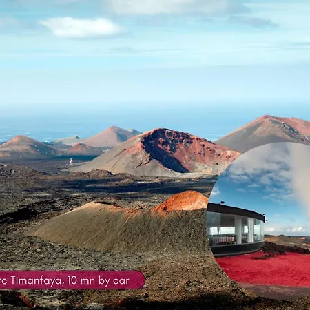 Spacious Private Up To 16 - Authentic - Volcano, Timanfaya Park, Bodega & South Beaches - Heated Pool - Game - Charcoal Grill * Yaiza (Lanzarote)